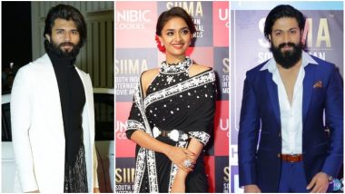 SIIMA 2019 in Qatar: Vijay Deverakonda, Keerthy Suresh, Yash and Other Celebs’ Stylish Red Carpet Appearances Are A Must See! View Pics