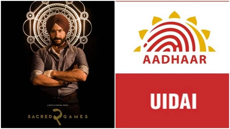  Aadhar Details Shared on Sacred Games 2?