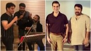 Karaoke Night! Mohanlal and Arbaaz Khan Croon to Classic Hindi Songs on Latter&rsquo;s Birthday (Watch Videos)