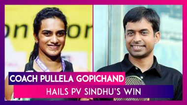 Coach Pullela Gopichand Hails PV Sindhu’s Victory At BWF World Championships