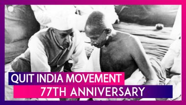 Quit India Day 2019: Facts About Mahatma Gandhi’s Quit India Movement As India Celebrates 77th Year