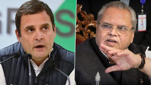 Rahul Gandhi Accepts Jammu And Kashmir Governor Satya Pal Malik's Invite to Visit Valley, Says 'I Don't Need Aircraft, But Freedom to Travel, Meet People' Rahul Gandhi Accepts Jammu And Kashmir Governor Satya Pal Malik's Invite to Visit Valley, Says 'I Don't Need Aircraft, But Freedom to Travel, Meet People'