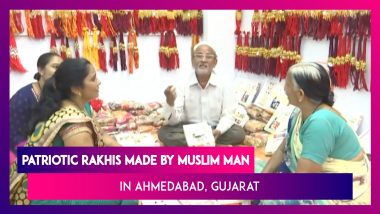 Raksha Bandhan: Patriotic Rakhis By Muslim Man Create A Buzz In Ahmedabad