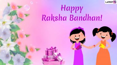 Happy Raksha Bandhan 2020 Quotes, Wishes & HD Images to Share with Brothers and Sisters: Check out WhatsApp Stickers, GIFs and Rakhi Pictures to Share with Your Siblings on This Auspicious Day