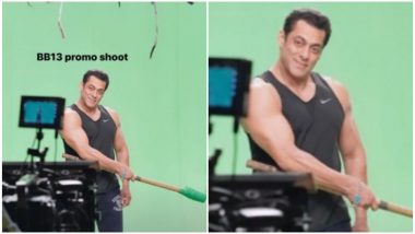 Bigg Boss 13: Salman Khan Starts Shooting for the First Promo, Drops Picture from the Sets