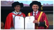 Shah Rukh Khan Receives Honorary Doctorate in Melbourne for His Humanitarian Work for Women