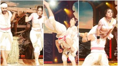 Nach Baliye 9: Shraddha Arya and Alam Makkar's Performance Dedicated To Farmers Turns Tragic After Kundali Bhagya Actor's Fall! (View Pics)