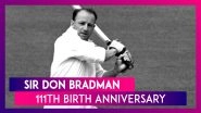 Sir Don Bradman 111th Birth Anniversary: Records Still Held By The Australian Cricketing Legend