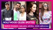 Bollywood Celebs Spotted: Varun Dhawan, Malaika Arora, John Abraham, Mrunal Thakur & Others