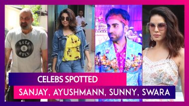 Celebs Spotted: Sanjay Dutt, Ayushmann Khurrana, Sunny Leone & Others Seen In The City