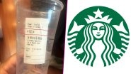 Starbucks Cashier Prints 'ISIS' on Glass of Coffee Ordered by Muslim Men in Philadelphia