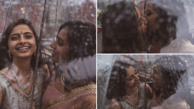 Same Sex India-Pakistan Couple Anjali Chakra and Sundas Malik Wins Hearts on Social Media, Photo Shoot of the Hindu-Muslim Lovers Goes Viral