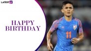 Sunil Chhetri Birthday Special: Lesser Known Things About Indian Football Captain Who Is The Son of an Army Dad And a Footballer Mom