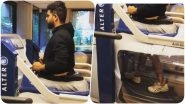 Suresh Raina Hits the Gym Post Knee Surgery; Shares An Inspirational Post on Instagram (Watch Video)