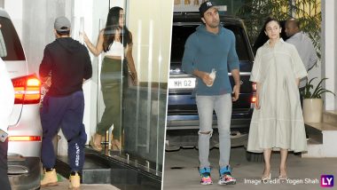 Alia Bhatt and Ranbir Kapoor Enjoy a Movie Date With Varun Dhawan and Natasha Dalal  - See Pics