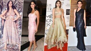 Katrina Kaif, Shraddha Kapoor and Karisma Kapoor's Fashion Outings Leave a Lasting Impression on Our Minds (View Pics)