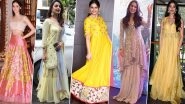 Ganesh Chaturthi 2019 Fashion and Styling Ideas: From Janhvi Kapoor, Ananya Panday to Sara Ali Khan, Borrow Some Essential Style Cues from our Young Brigade (View Pics)