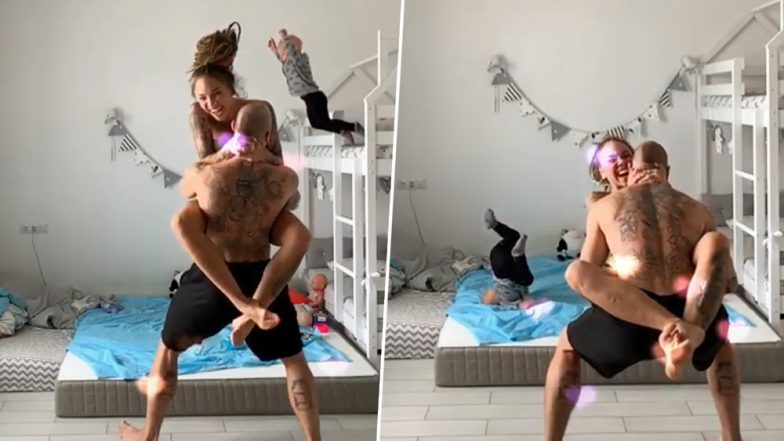 Toddler Jumps off a Bunk Bed Imitating His Mother, Netizens Slam Parent’s Negligence As Video Goes Viral