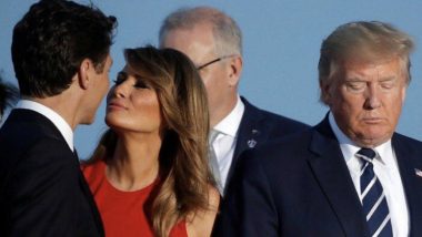 #MelaniaLovesTrudeau Starts Trending on Internet After America’s First Lady & Canadian Prime Minister Have a Cheeky Moment at the G7 Summit (Check Funny Memes)