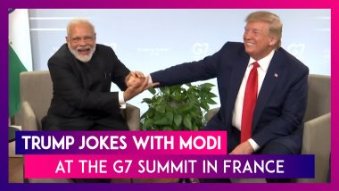 G7 Summit: Trump Jokes With Modi, Says He Speaks Very Good English But Just Doesn't Want To Talk