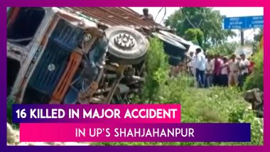 16 Killed As Truck Overturns On Two Vehicles In A Major Accident In Uttar Pradesh’s Shahjahanpur