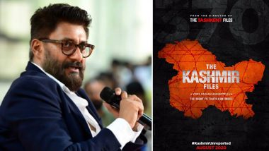 The Kashmir Files: Vivek Agnihotri’s Next Project on Tragic Unreported Kashmiri Pandit Genocide to Release on August 2020
