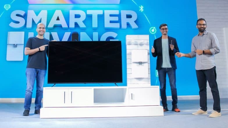 Xiaomi Smart Living 2020 Event: Mi Band 4, New Mi TV 4X Series, Mi Soundbar & Mi Smart Water Purifier Launched in India; Know Prices & Sale Date Xiaomi Smart Living 2020 Event: Mi Band 4, New Mi TV 4X Series, Mi Soundbar & Mi Smart Water Purifier Launched in India; Know Prices & Sale Date