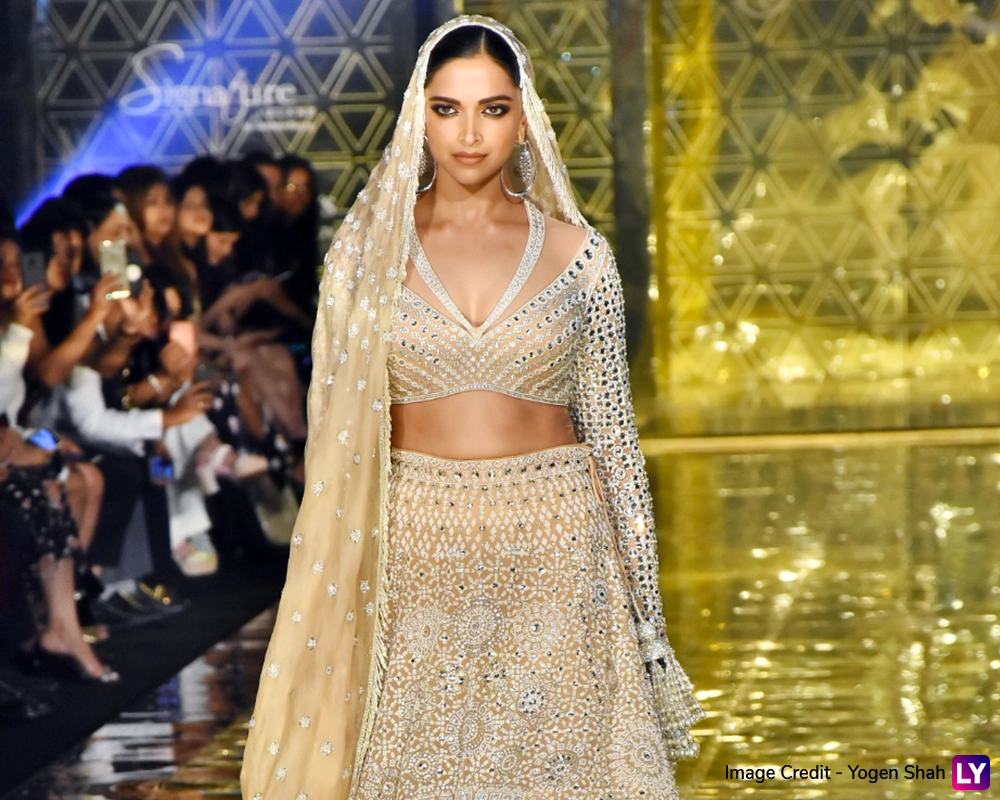 Deepika Padukone as the showstopper for AJSK.