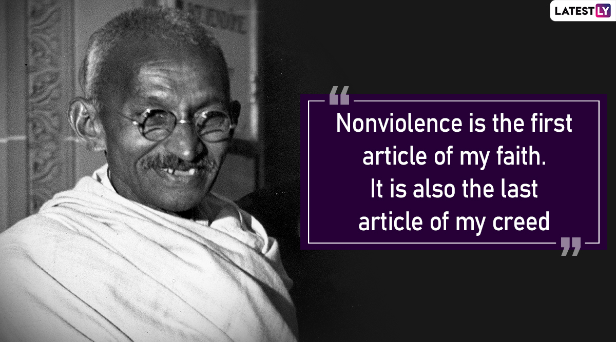 essay on mahatma gandhi non violence