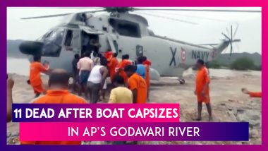 Andhra Pradesh: 11 Dead After Boat Capsizes In Godavari River, Rescue Operation Underway