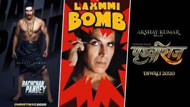 Akshay Kumar's Six Upcoming Releases: Prithviraj, Bachchan Pandey, Laxmmi Bomb - Vote for the Film You Are Most Excited For!