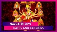 Navratri 2019 Dates and Colours: What Are the 9 Colours of Navaratri 2019 and 9 Forms of Durga?