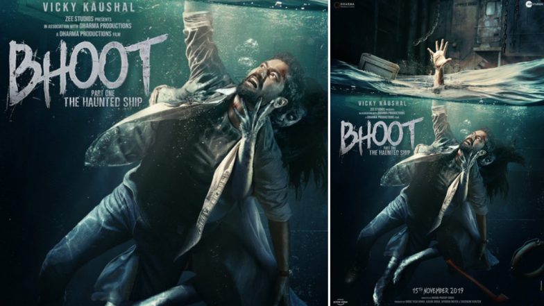 Bhoot-Part One: The Haunted Ship: Vicky Kaushal's Spooky New Poster is a Perfect Treat for Friday the 13th - View Pic
