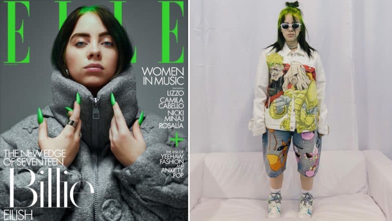 Billie Eilish - Billie on the cover of ELLE Magazine (US). https, Elle 