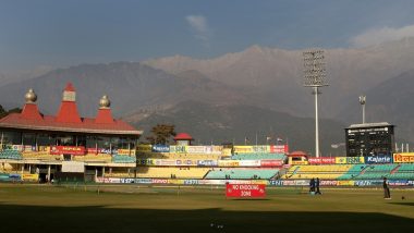 India vs South Africa Opening T20I: HPCA Ground Staff Face Weather Test to Ready Pitch at Dharamsala Stadium