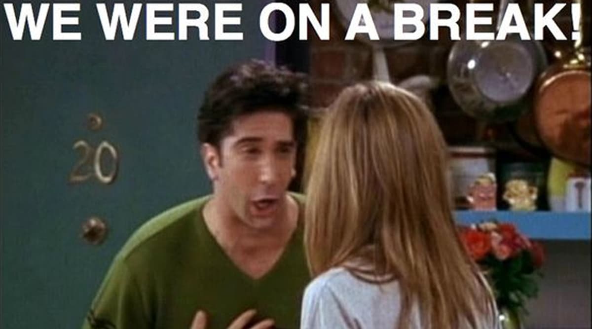 Ross' best line from Friends.