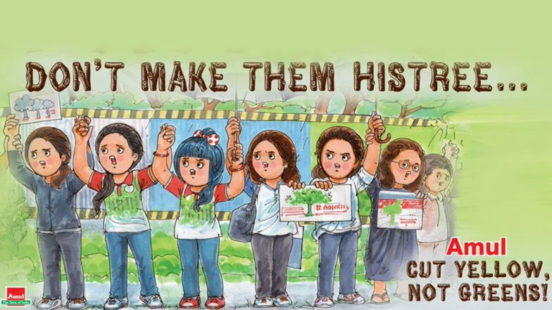 Amul Addresses Aarey Forest Cause Through Latest Topical, Netizens Applaud