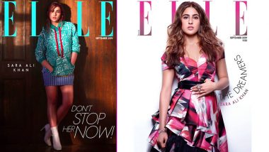 Sara Ali Khan Looks all Chic and Glamorous as the Cover Girl of Elle India's September Issue - View Pics