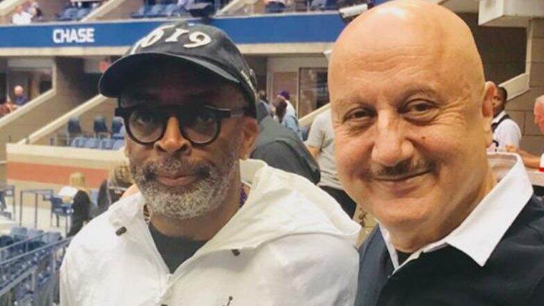 Anupam Kher Talks Cinema, Tennis and More with BlackKklansman Director Spike Lee at US Open 2019 Semi-Final Anupam Kher Talks Cinema, Tennis and More with BlackKklansman Director Spike Lee at US Open 2019 Semi-Final