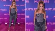 Yo or Hell No? Jennifer Lopez in a Balmain Denim Outfit for Hustlers Screening