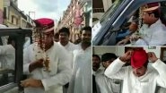 Samajwadi Party Leader Firoz Khan Fools UP Police by Wearing 'Sehra' to Reach Rampur For Expressing Solidarity With Azam Khan