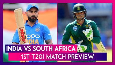 India vs South Africa, 1st T20I 2019 Preview: IND Aim for Maiden T20I Series Win against SA at Home