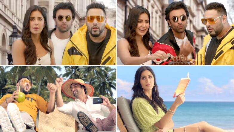 Katrina Kaif and Ranbir Kapoor Take a Beachy Vacation with Badshah in a New Advertisement (Watch Video) Katrina Kaif and Ranbir Kapoor Take a Beachy Vacation with Badshah in a New Advertisement (Watch Video)