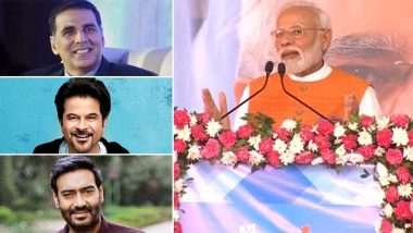 Narendra Modi 69th Birthday: Akshay Kumar, Anil Kapoor, Ajay Devgn and Other Bollywood Celebs Pen Heartfelt Wishes for the Indian PM