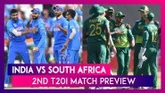 India vs South Africa, 2nd T20I 2019 Preview: Both Sides Aim to Take Unassailable Lead in Mohali