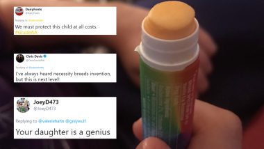 Little Girl Makes DIY Cheese Stick out of Old Lip Balm Tube to Eat in School and Impressed Netizens Say, 'Future Is Female'
