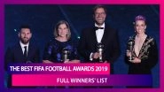 Lionel Messi, Megan Rapinoe Win Big at Best FIFA Football Awards 2019, Puskas Award For Daniel Zsori
