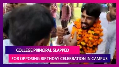 Student Slaps College Principal After Being Denied Permission To Celebrate Birthday Inside Campus