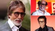 Amitabh Bachchan to Receive Dadasaheb Phalke Award 2019: Rajinikanth, Karan Johar and Other Celebs Post Congratulatory Messages for the Legendary Star