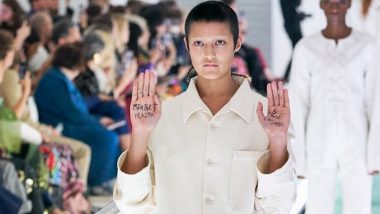 'Mental Health Is Not Fashion': British Model and Activist, Ayesha Tan Jones Protests Silenty on Gucci Runway and It Is Something Everyone Should Check Out!